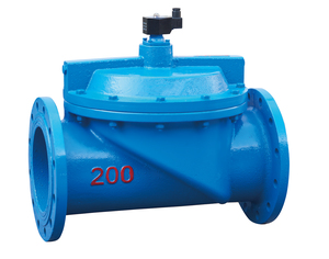Vanne solénoïde à bride DFD-80CF DN80mm, corps en fonte - Product Image 3
