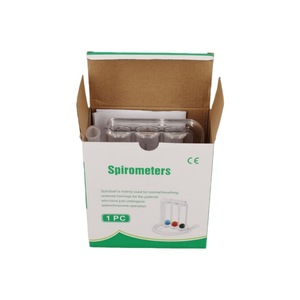 Entrenador de respiración con 3 bolas, instrumento de rehabilitación de la capacidad pulmonar para soporte posquirúrgico, uso en adultos - Product Image 3