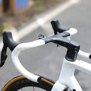 <span class=keywords><strong>Manillar</strong></span> de Bicicleta de <span class=keywords><strong>Carretera</strong></span> CG de Fibra de <span class=keywords><strong>Carbono</strong></span>, <span class=keywords><strong>Manillar</strong></span> Curvo de 28.6mm con Cableado Interno, Aerodinámico y Cortavientos - Product Image 5