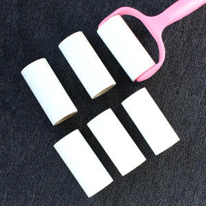 Vêtements à haute adhérence et épilateur pour animaux de compagnie Stock solide brosse à papier collante magique noyau de papier de rouleau de charpie Tealable - Product Image 4