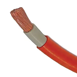 Superflex cabo de solda de cooper, cabo de solda de pvc 1/0 2/0 3/0 awg condutor de cobre, cabo de soldagem