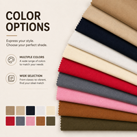 Tissu en polyester/coton Ripstop tissé, fil absorbant, cardé, brossé, teint, 230GSM 16S*16S+70D pour costumes