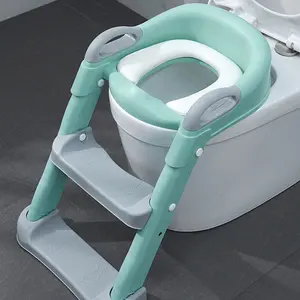 Sgabello vasino regolabile assistenza servizi igienici Baby Toilet Trainer vasino allenamento con Step Kid vasino con scala