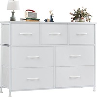 Armoire de rangement compacte multi-niveaux en tissu, style américain, avec tiroirs, pour salon et chambre à coucher - Vente en gros usine