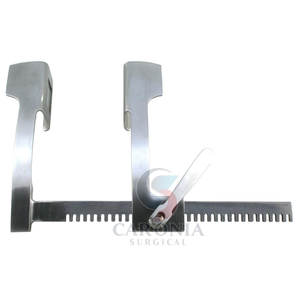 Écarteur d'instruments vétérinaires en acier inoxydable d'épandeur de côtes Finochietto manuel de haute qualité - Product Image 6