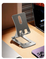 Support de téléphone portable pliable Lulin, mini, en aluminium, réglable