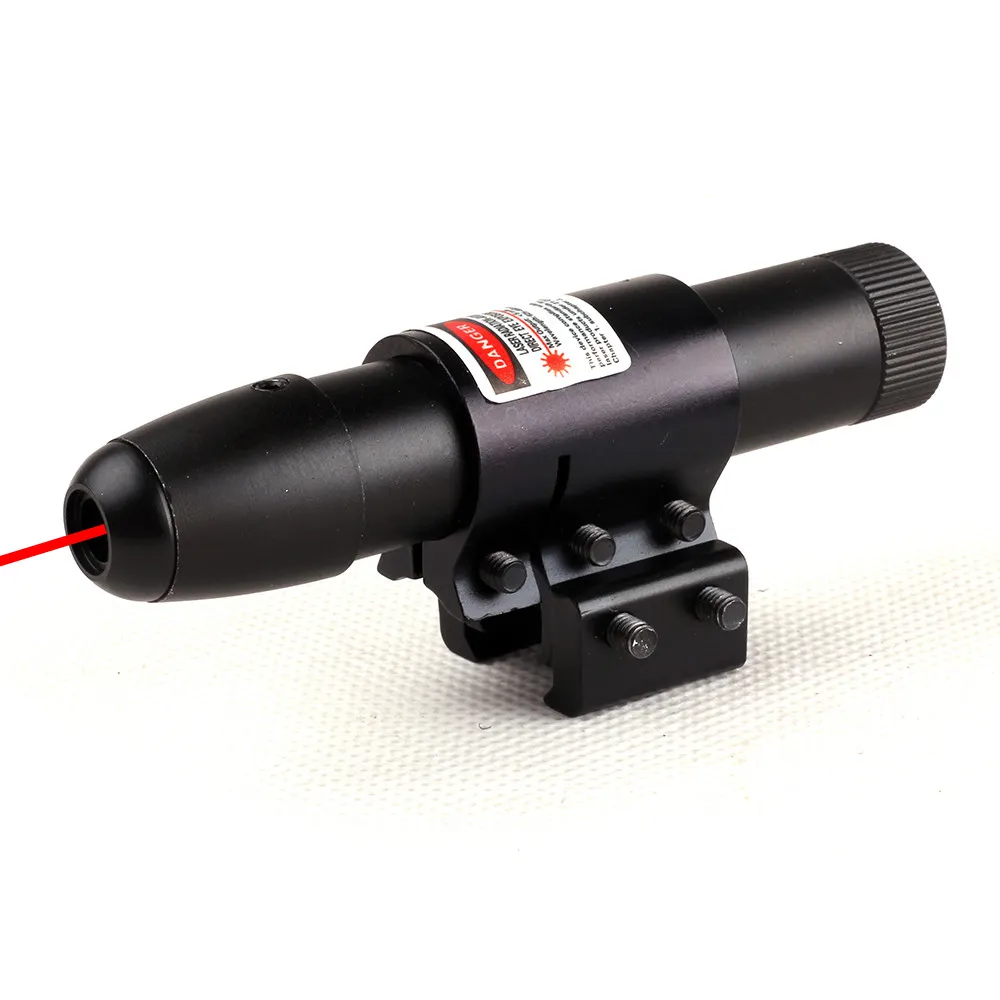 OEM ODM Tactical Red Laser Sight Scope Hunting 11mm 20mm Base Mount Red Dot Laser Sight with Pressure Switch