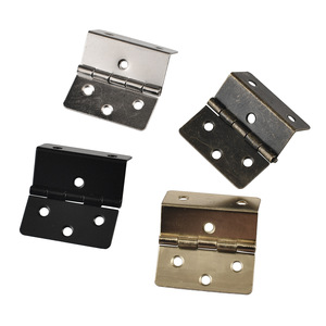 Furniture Hinge 41mm 1.5mm Iron Surface Mount Durable Traditional Style - Product Image 5