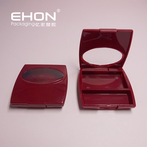 Square <b>Compact</b> Case With Window Custom Empty Eyeshadow Blush Powder Palette Plastic Cosmetic Eye Shadow Packaging Box - Product Image 6