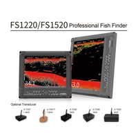 Professionnel 12 pouces 2KW Commercial Echo Sounder Sonar Fish Finder Équipement de pêche en haute mer avec certificat CCS pour bateaux