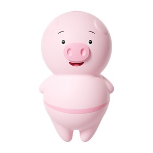 Le plus récent masseur de Clitoris de léchage doux en Silicone pour <span class=keywords><strong>femme</strong></span> USB vibrateur de langue rechargeable conception de cochon de puissance forte - Product Image 1