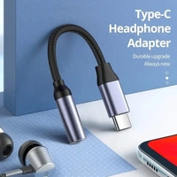 Adaptateur auxiliaire USB Type C vers 3.5mm Type-C 3 5 Jack Câble audio pour écouteurs Convertisseur de câble pour iPhone 15 Samsung Galaxy S24 S23 Ultra