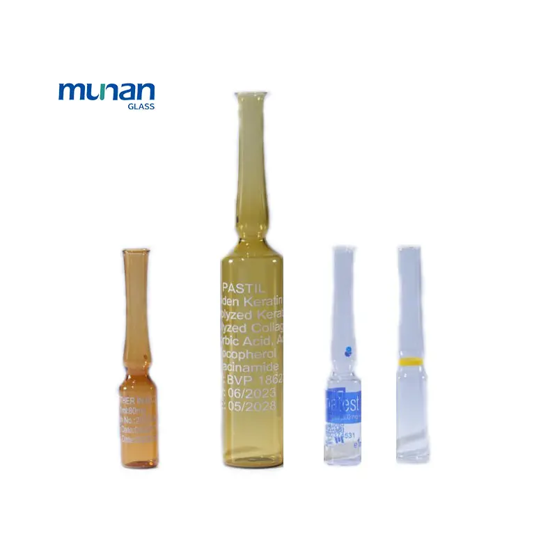 Medical Pharmaceutical Containers Packaging Sterile Glass Ampoule