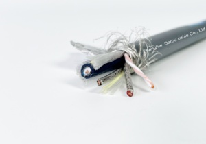 Câble sous-marin <span class=keywords><strong>Darou</strong></span> pour ROV, blindé renforcé, résistance à la rupture 250 kg, étanche, gaine PU, basse tension, 100 m, pour caméra d'inspection des égouts - Product Image 6