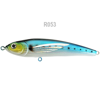 RUNTOO disesuaikan 140g 70mm desain baru stiker umpan hidup ABS Leurre bionik tenggelam Tuna permainan besar umpan pancing untuk laut