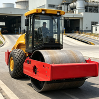 Rouleau compresseur routier 20 tonnes haute performance avec une puissance de 140 kW, monocylindre, faible consommation de carburant