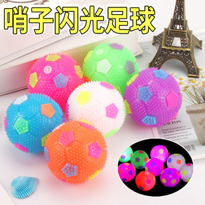 Glowing Soccer <b>Ball</b> Plastic Bouncy <b>Ball</b> 6.5CM 7.5CM 10CM Kids Toy For Outdoor Play - Product Image 4