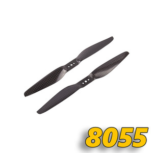 Hélice en fibre de carbone 8055 8 pouces pour drones de course, pièces de drone multirotor RC - Product Image 5