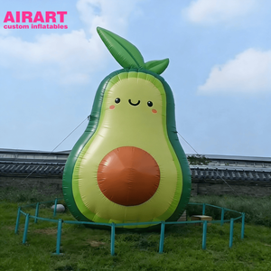 Peluche géante gonflable en forme d'avocat pour accessoires de scène, avocat <span class=keywords><strong>frais</strong></span> pour promotions, statue d'avocat - Product Image 3