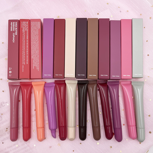 Brillo Labial Hidratante de Maquillaje Oem, Brillo Labial con Péptidos de Alto Brillo al por Mayor, Brillo Labial Líquido en Tubos Exprimibles con Etiqueta Privada - Product Image 5
