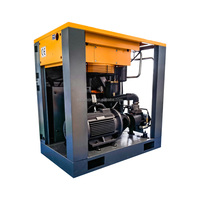 Compresseur d'air à vis rotatif 7,5 kW 10 CV 1200 L, moteur refroidi par air, machine stationnaire