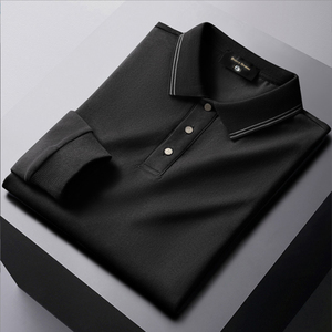 Polo personalizado al por mayor 100% algodón Polo de manga larga para <span class=keywords><strong>hombre</strong></span> - Product Image 2