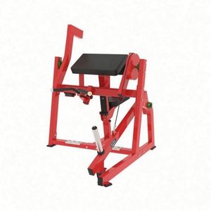 Máquina de Gimnasio Comercial para Ejercicios de Bíceps y Piernas, con Carga de Placas, Garantía de 5 Años, Color Rojo, 200 kg - Product Image 3