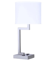 Lampe de table en laiton antique à la mode avec abat-jour noir personnalisable en usine lampe de bureau LED d'hôtel de bonne qualité avec interrupteur à bascule