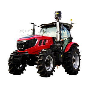 Tracteur de Jardin/Mini-tracteur <span class=keywords><strong>Agricole</strong></span> 4x4 avec Cabine, Moteur 50HP 80HP 100HP – Fournisseur Fabricant - Product Image 2