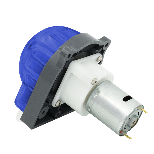 LEFOO 35-280ml/min DC Motor Micro Peristaltic Pump 12V 24V Dosing Water Syrup Sauce Beverage Liquid Chemical Peristaltic Pump