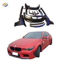 Kit de Carrocería para BMW F10 F18 Serie 5 520d, Parachoques Delantero Mejorado, Guardabarros, Accesorios 2010-2017, Kit de Carrocería Ancha HM