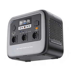 Station d'alimentation portable Rock New Energy C1200, générateur solaire 1200W, charge rapide, alimentation de secours à domicile, camping en plein air, UPS - Product Image 1