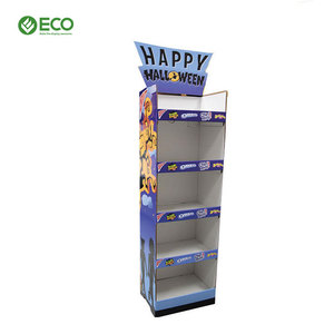 Sinh Thái tùy chỉnh Halloween kỳ nghỉ hiển thị các tông <span class=keywords><strong>Pallet</strong></span> cho Pop hiển thị cho Quảng Cáo Uống chai - Product Image 1