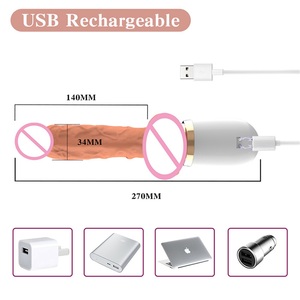 Vibrador Dildo con Ventosa de Silicona, Suave y Realista, 3 Modos Telescópicos + 10 Vibraciones + Calentamiento, Juguete Sexual para <span class=keywords><strong>Mujeres</strong></span> - Product Image 5