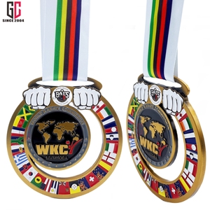 15 jaar fabriekservaring in het maken van op maat gemaakte marathonmedailles van metaal met lint en ketting - Product Image 4