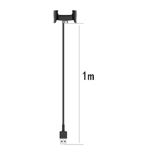 Longueur 1M Chargeur de câble de données USB pour <span class=keywords><strong>Fitbit</strong></span> Versa2 Accessoires de montre intelligente pour <span class=keywords><strong>Fitbit</strong></span> Versa/lite/<span class=keywords><strong>2</strong></span> Adaptateur de quai de <span class=keywords><strong>charge</strong></span> - Product Image 2