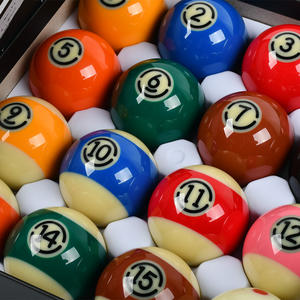 Jeu de boules de <span class=keywords><strong>billard</strong></span> en résine de qualité supérieure de 57.2mm 16 pièces de taille réglementaire pour un usage professionnel, TP-B114 - Product Image 5