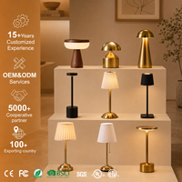 Lampe de table de chevet à LED tactile à gradation progressive pour l'ambiance de la chambre à coucher, vente chaude