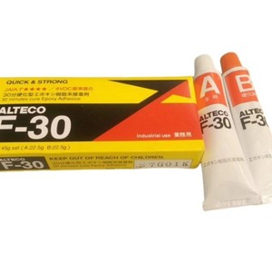 Adhésif époxy Alteco F-30 45g, ensemble, résistance industrielle, durcissement rapide, import du Japon - Product Image 1