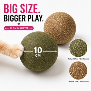Balle durable en mélange de catnip pour chat, jouet de fitness pour améliorer l'agilité et offrir un plaisir durable - Product Image 5