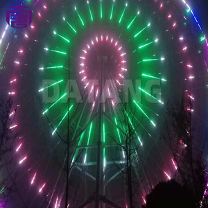 Lampes à points LED RGB automatiques à 360 degrés, 24 V AC, E14, alliage d'aluminium, indice de protection IP65, application pour parcs d'attractions, blanc chaud CCT - Product Image 2