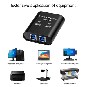 Factory OEM 2 in 2 Out <strong>USB</strong> <strong>3.0</strong> Switch <strong>USB</strong> <strong>Switcher</strong> for 2 Computers Sharing Keyboard Mouse Printer <strong>USB</strong> Sharing <strong>Switcher</strong> - Product Image 5