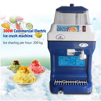 XEOLEO Électrique Commerciale machine à glace Rasée Automatique ice crush machine 200kgs/h intelligent Glace rasoir 300W