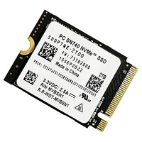 SN740 1TB 512GB M.2 SSD Disque SSD interne 2230 PCIe Gen 4x4 SSD 2TB pour Surface ProX Surface Laptop 3 Steam Deck
