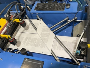 Tectuprint cuộn để cuộn 4 lên máy mới 1000cm x 100cm x 130cm cho hai và ba tấm dán để bán xuất khẩu - Product Image 2