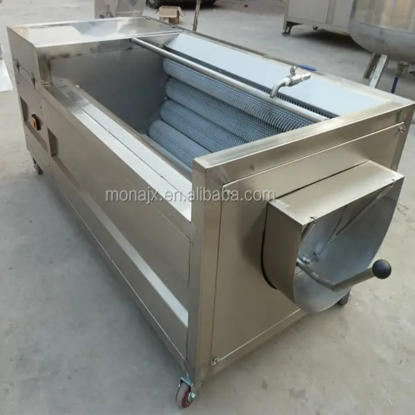 Industriële Wortel Plantaardige Peeling Machine Bieten Verse Gember Yam Wasmachine