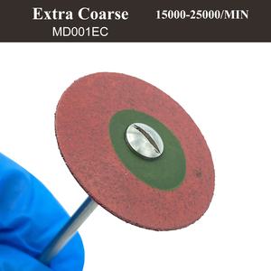 Rueda pulidora de diamante, disco de pulido, ruedas de goma Dental para restauraciones de Zirconia de porcelana Dental HP 26mm, Ce eléctrico Weller - Product Image 4
