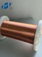 Cable Litz Autoadhesivo de 0.085mmX4, Cobre Esmaltado Sólido, Voltaje Nominal de 2600V, Clase Térmica 155/180 para Transformadores Inalámbricos