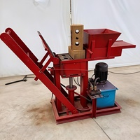 Machine à fabriquer des briques en terre cuite à bas prix, à moteur diesel, manuelle, pour les petits projets de construction de maisons et de clôtures