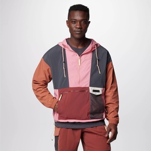 Custom Print Nylon Zip Windproof Track Pullover Windbreaker <b>Jacket</b> <b>Lightweight</b> Vintage 90s Retro Outdoor Running Design Thin - Product Image 1